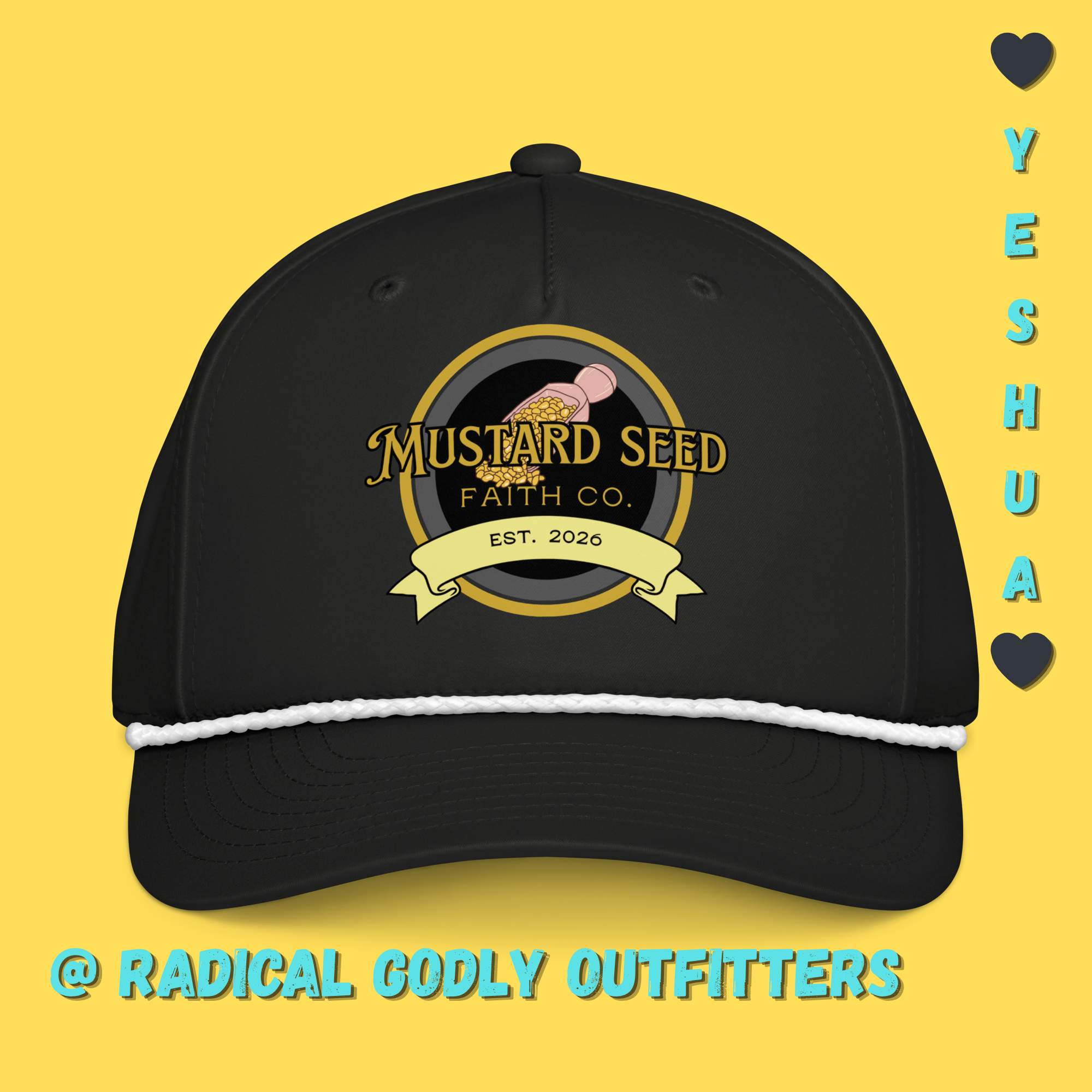 Mustard Seed Faith Co. Rope Cap