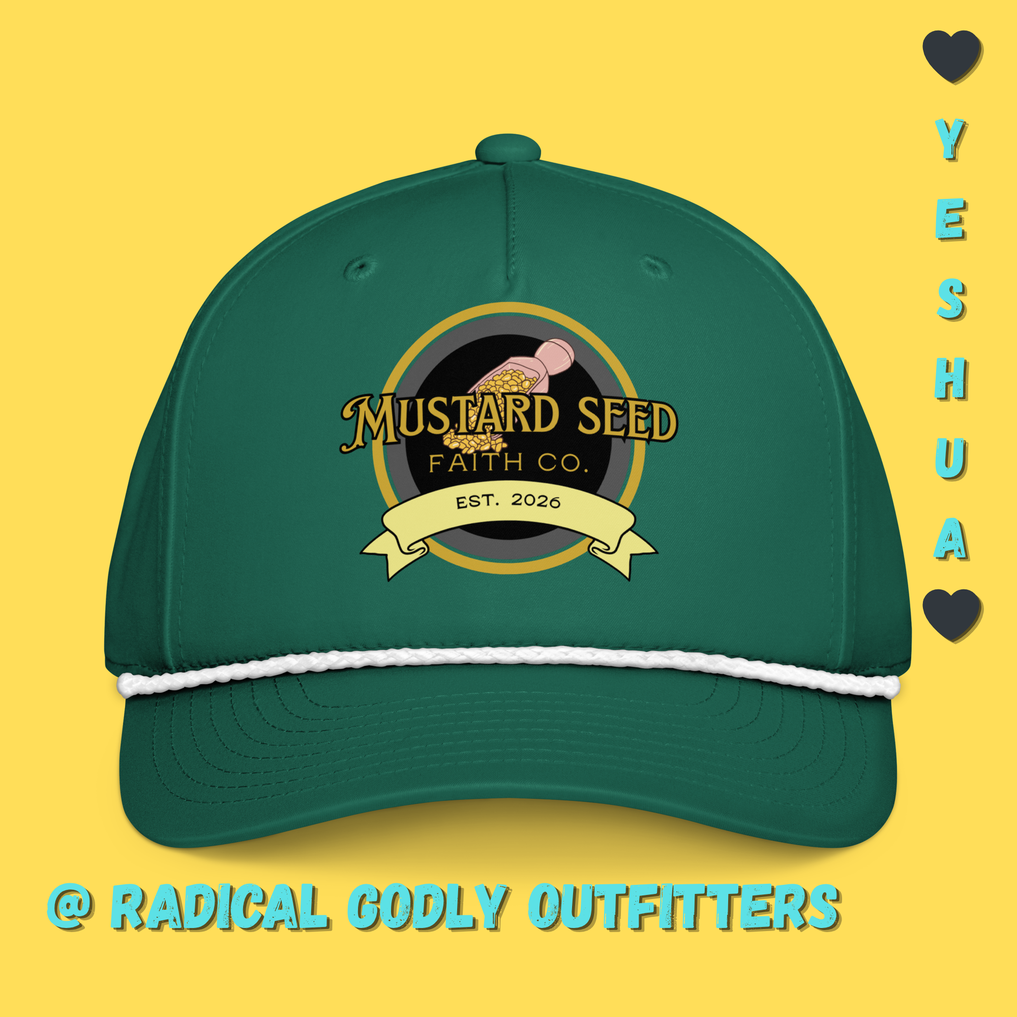 Mustard Seed Faith Co. Rope Cap