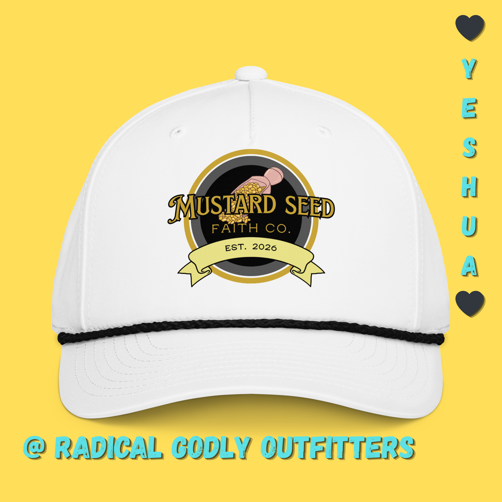 Mustard Seed Faith Co. Rope Cap