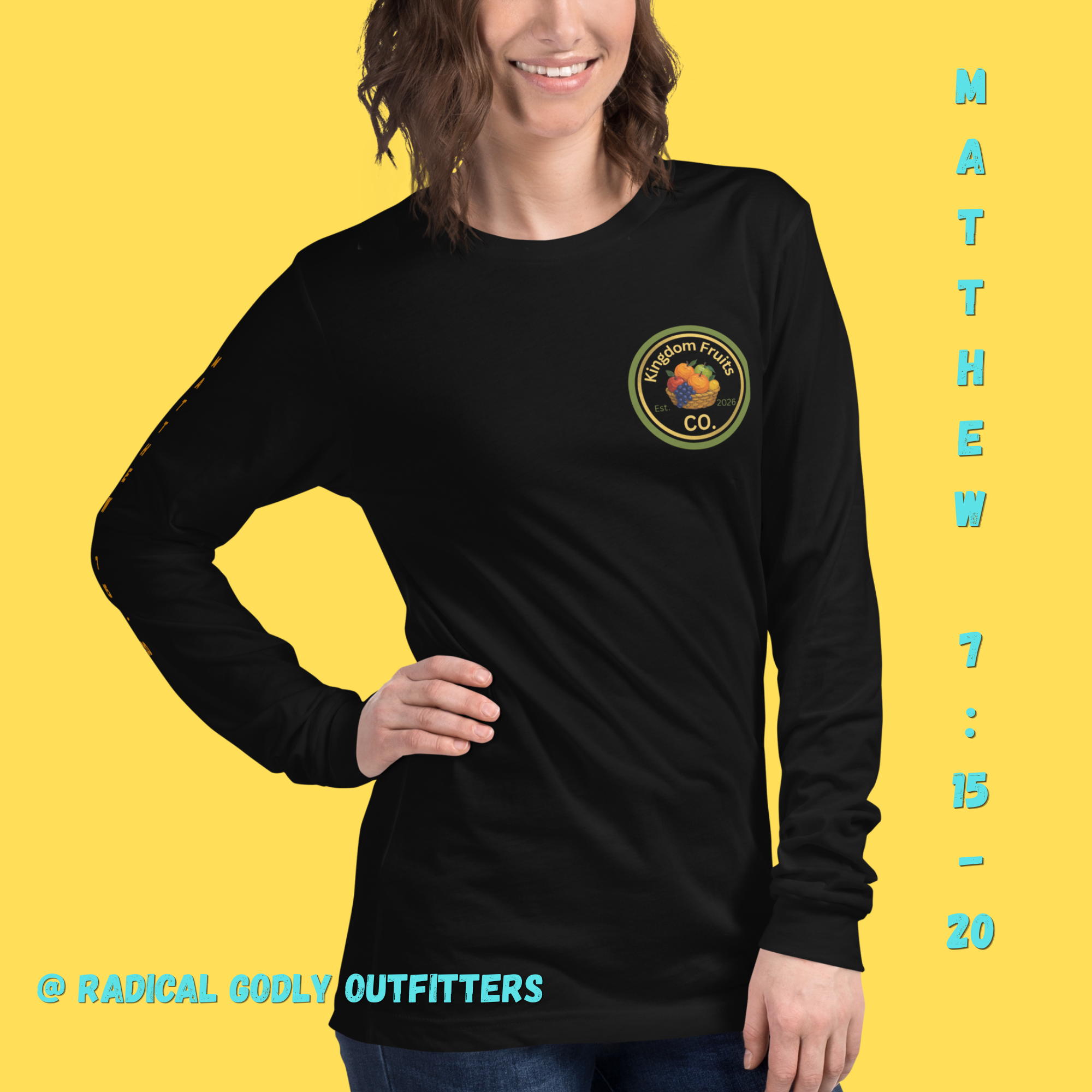 Kingdom Fruits Co. - How May I SERVE You? | LONG SLEEVE