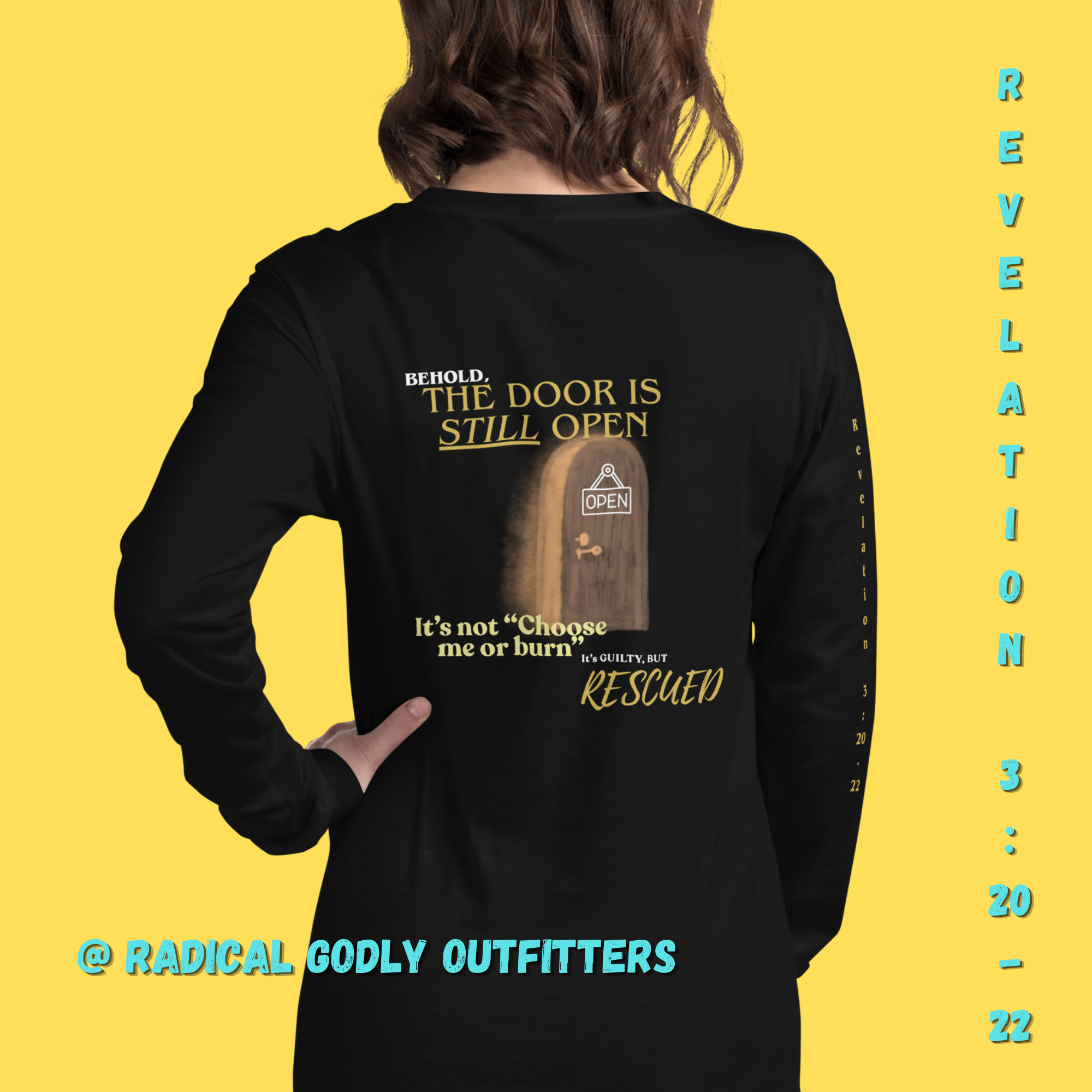 Mustard Seed Faith Co. - "Guilty, BUT RESCUED" | LONG SLEEVE