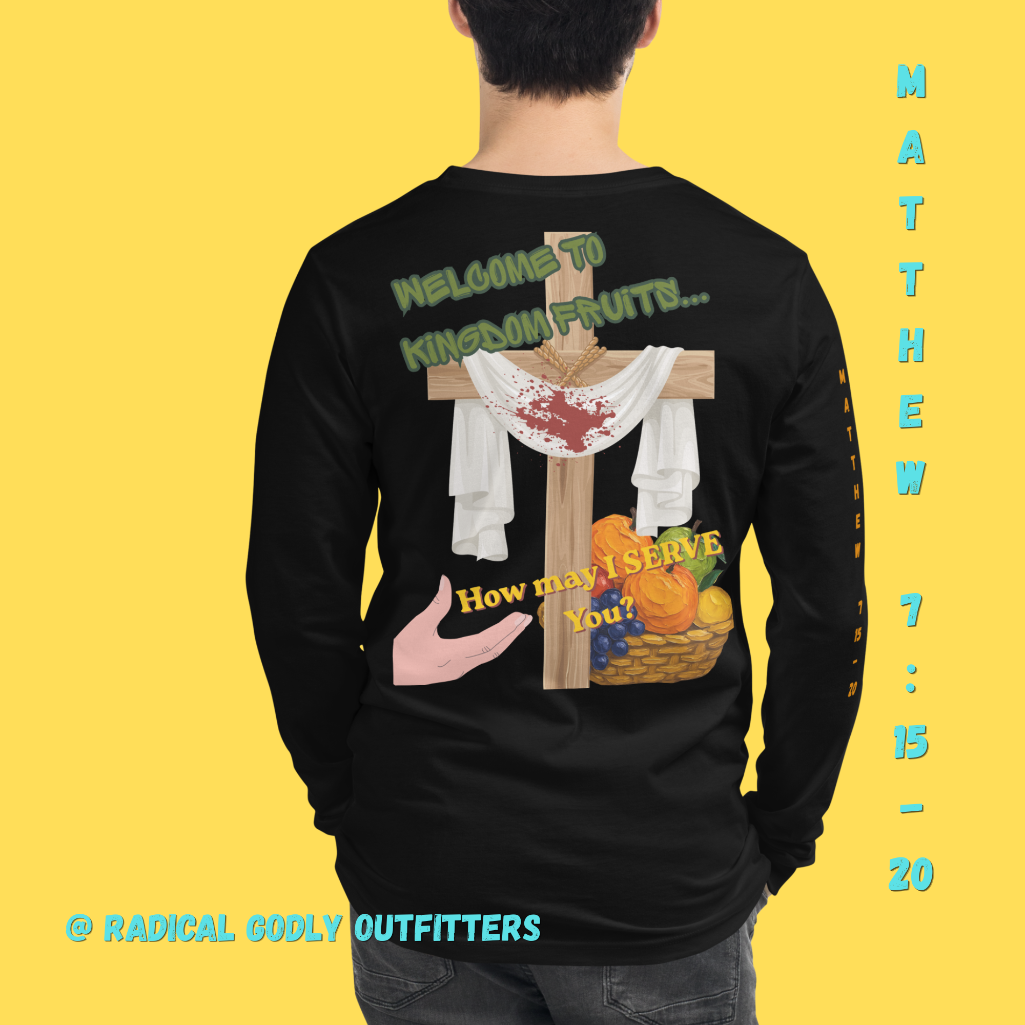 Kingdom Fruits Co. - How May I SERVE You? | LONG SLEEVE